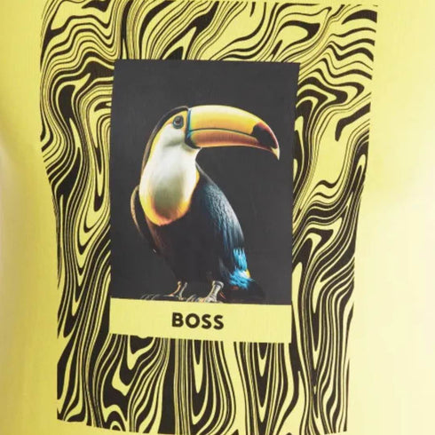 CAMISETA AMARILLA TEE TUCAN BOSS